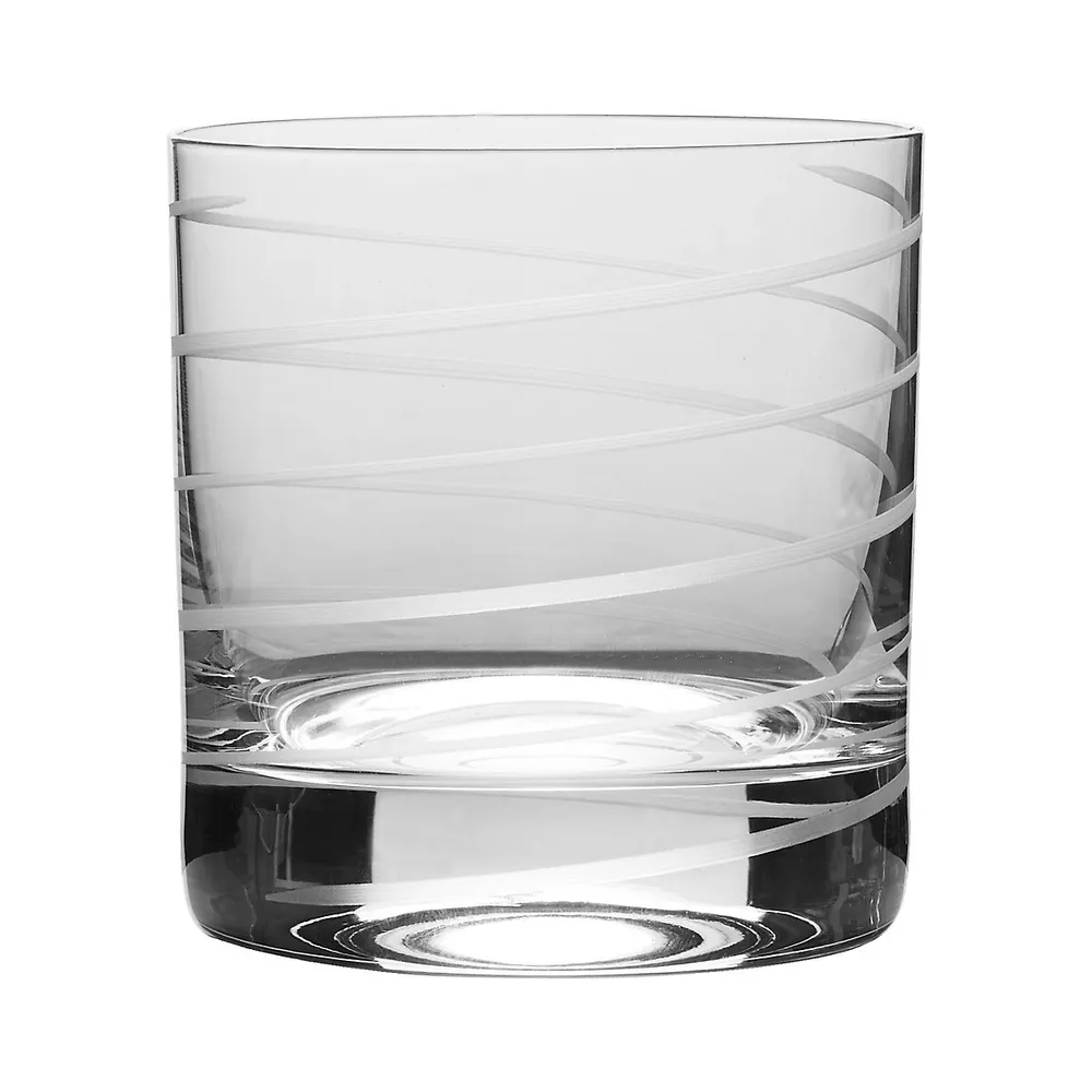 Ensemble de quatre verres à whisky double Cheers