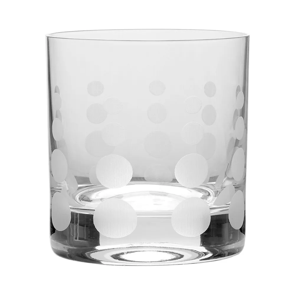 Ensemble de quatre verres à whisky double Cheers