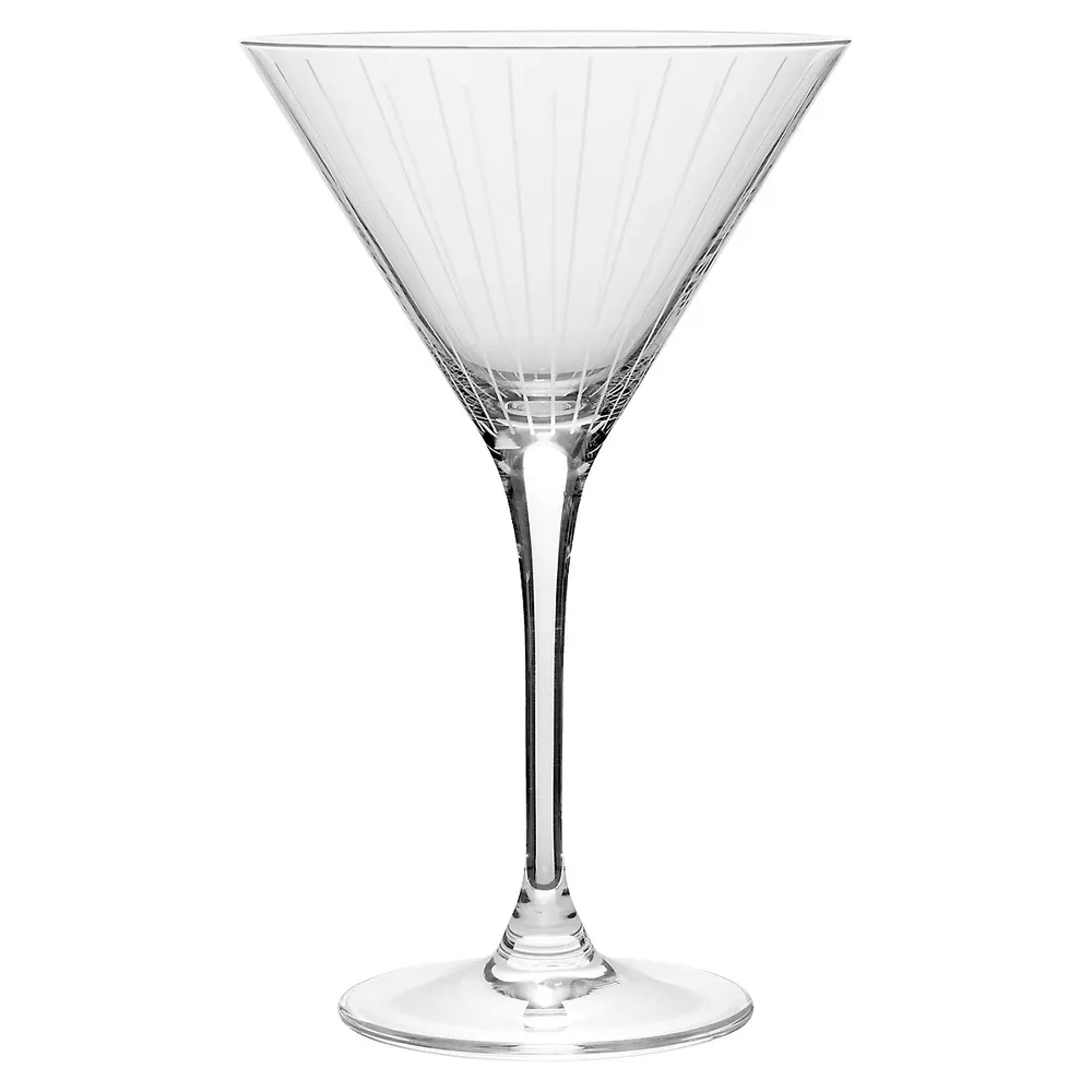 Cheers 4-Piece Martini Glass Set