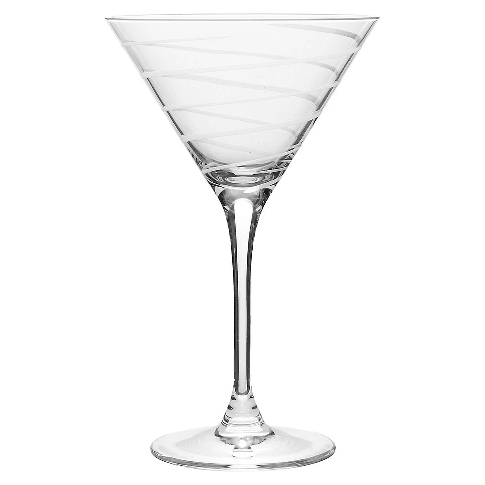 Cheers 4-Piece Martini Glass Set