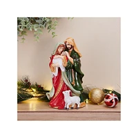 Holiday Musical Holy Family Figurine