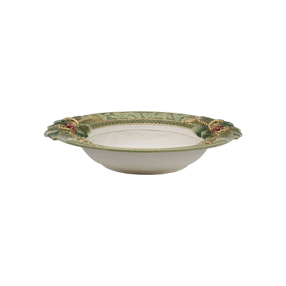 Holiday Home Earthenware Large Serve Bowl