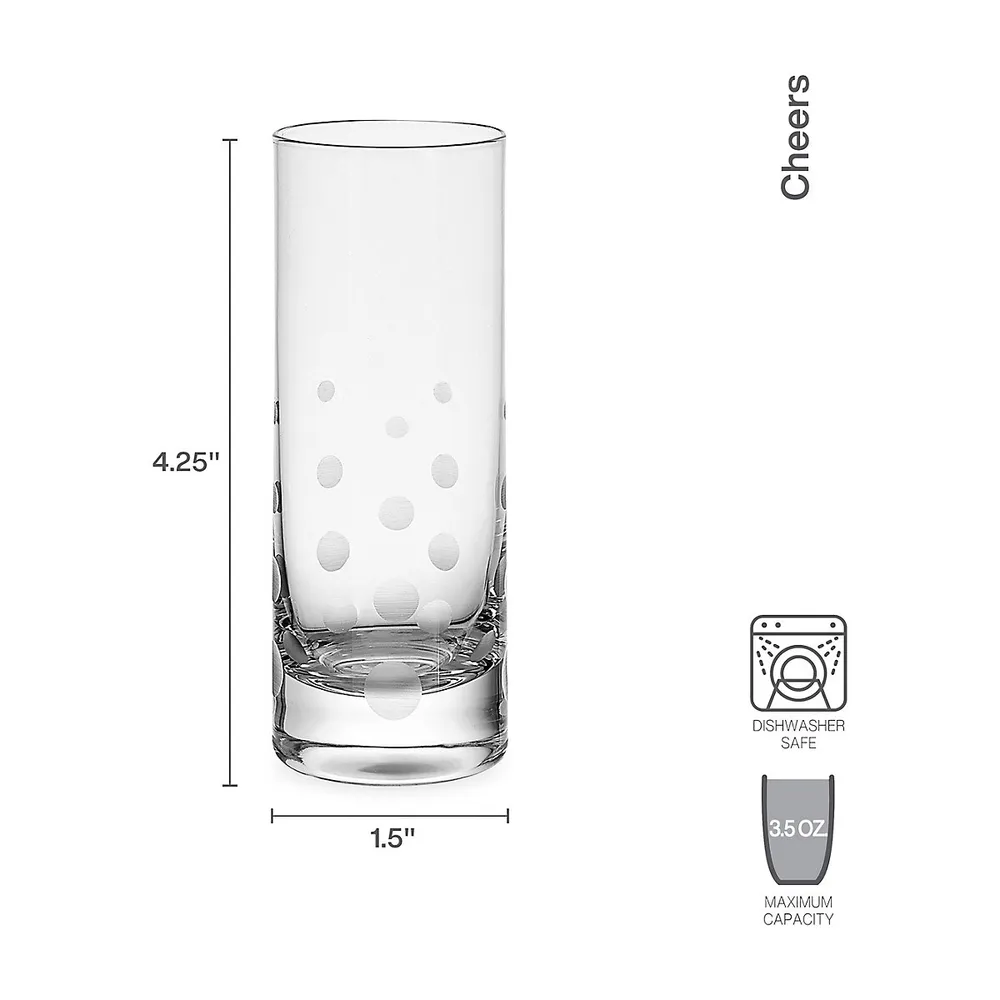 Cheers 6-Piece Shot Glass Set