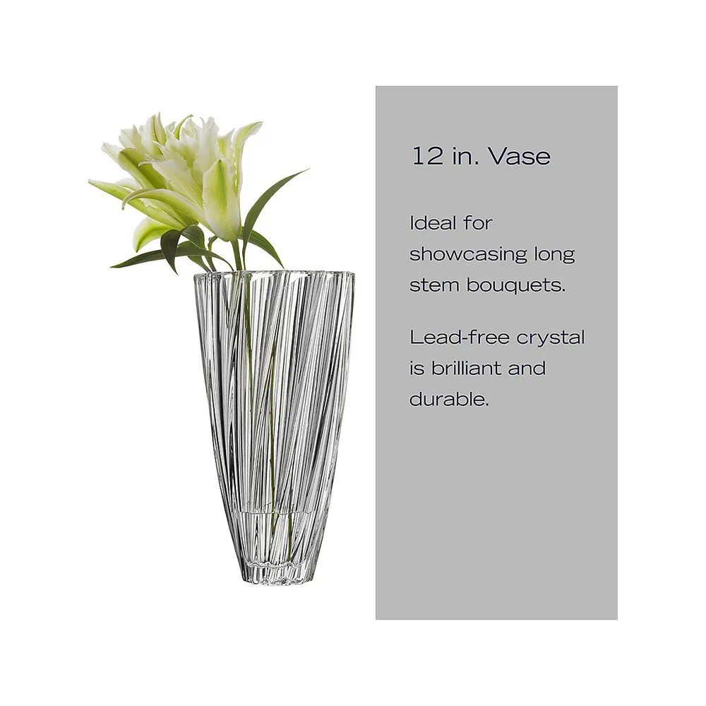 Verve Crystal Vase