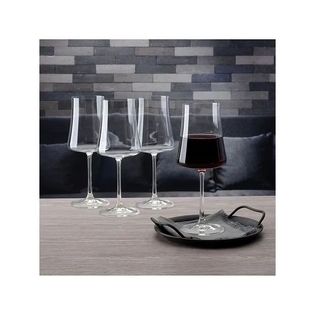 Aline Set of 4 Red Wine Glasses – Mikasa