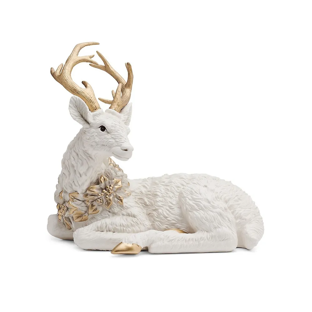 Bonita Resting Deer Figurine