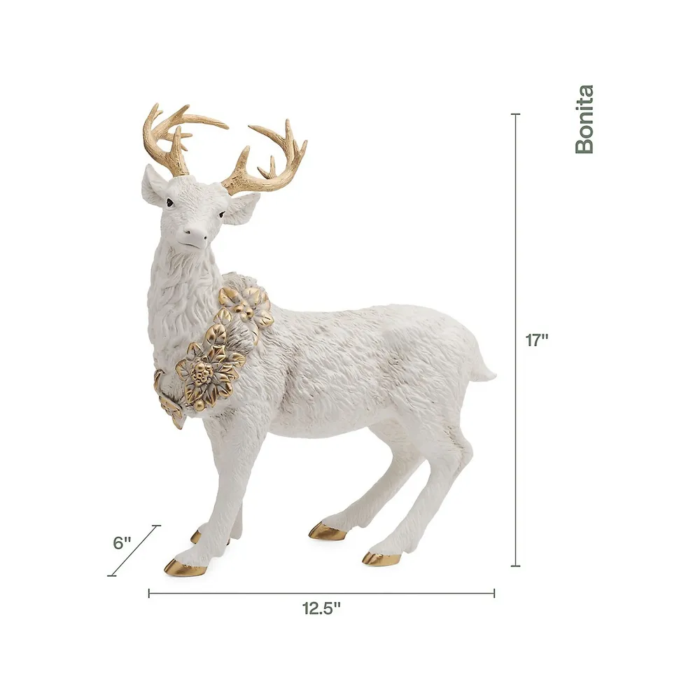 Bonita Standing Deer Figurine