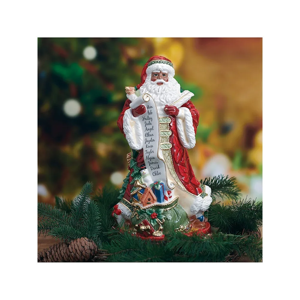 Studio Collection Holiday Home Santa Figurine