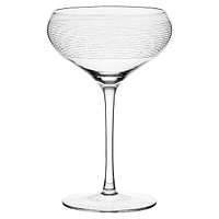 Cheers 4-Piece Coupe Cocktail Glass Set