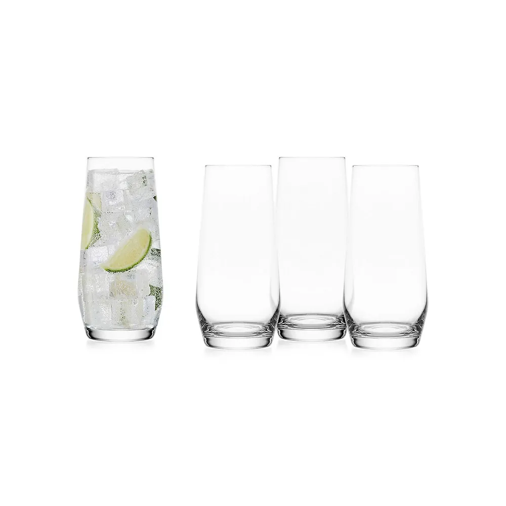 Samantha 4-Piece Highball Glass Set