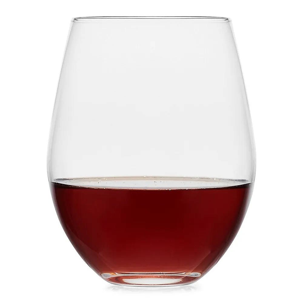 Samantha 4-Piece Stemless Wine Glass Set