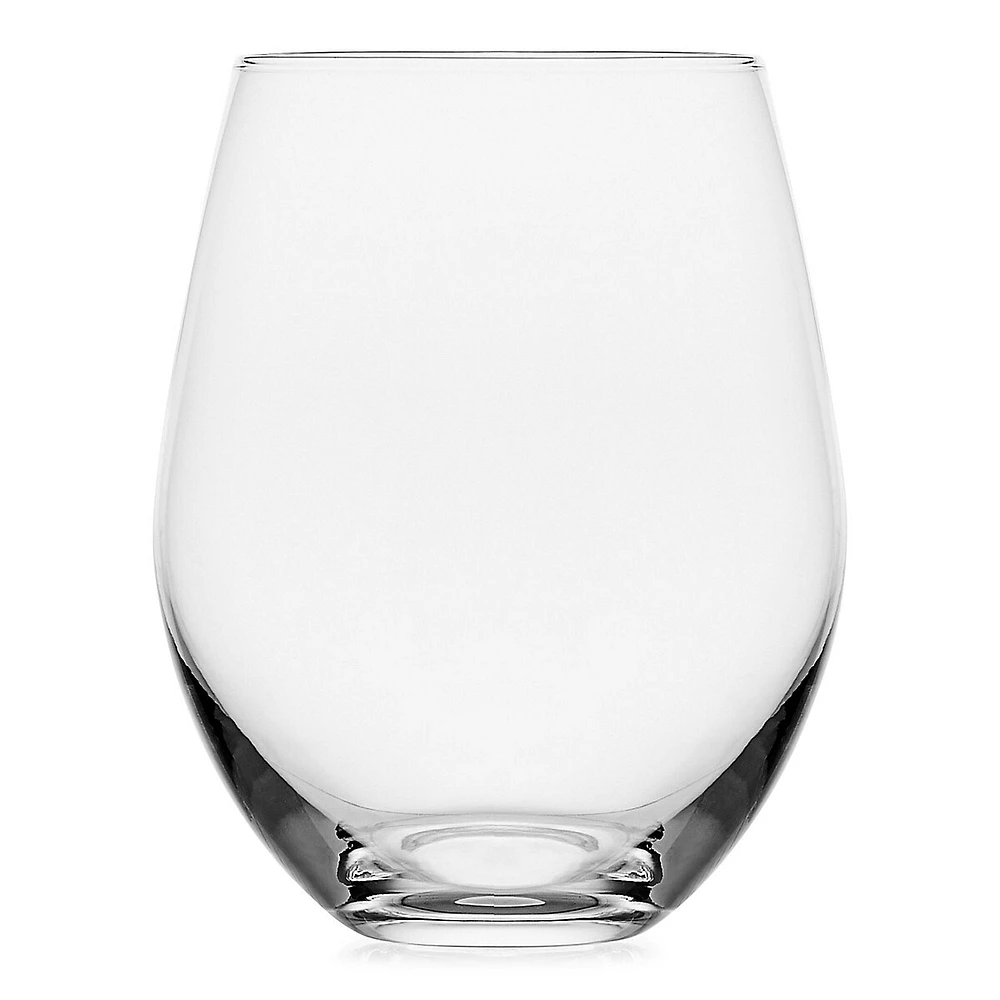 Samantha 4-Piece Stemless Wine Glass Set