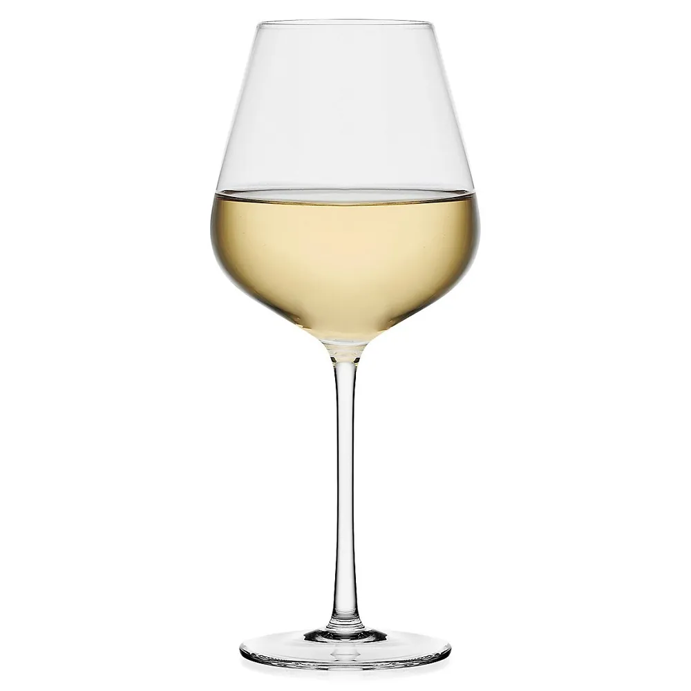 Samantha 4-Piece White Wine Glass Set