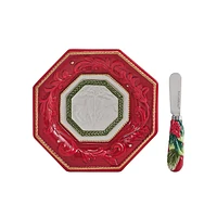 Telluride Snack Plate & Spreader