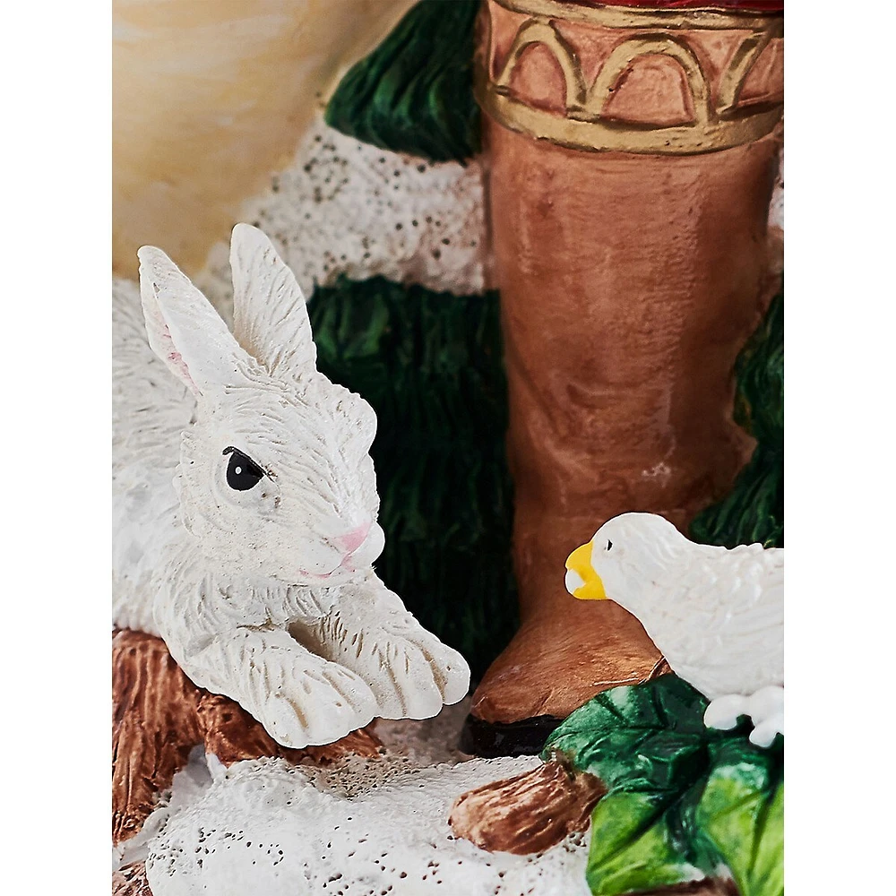 Figurine musicale du Père Noël à Telluride