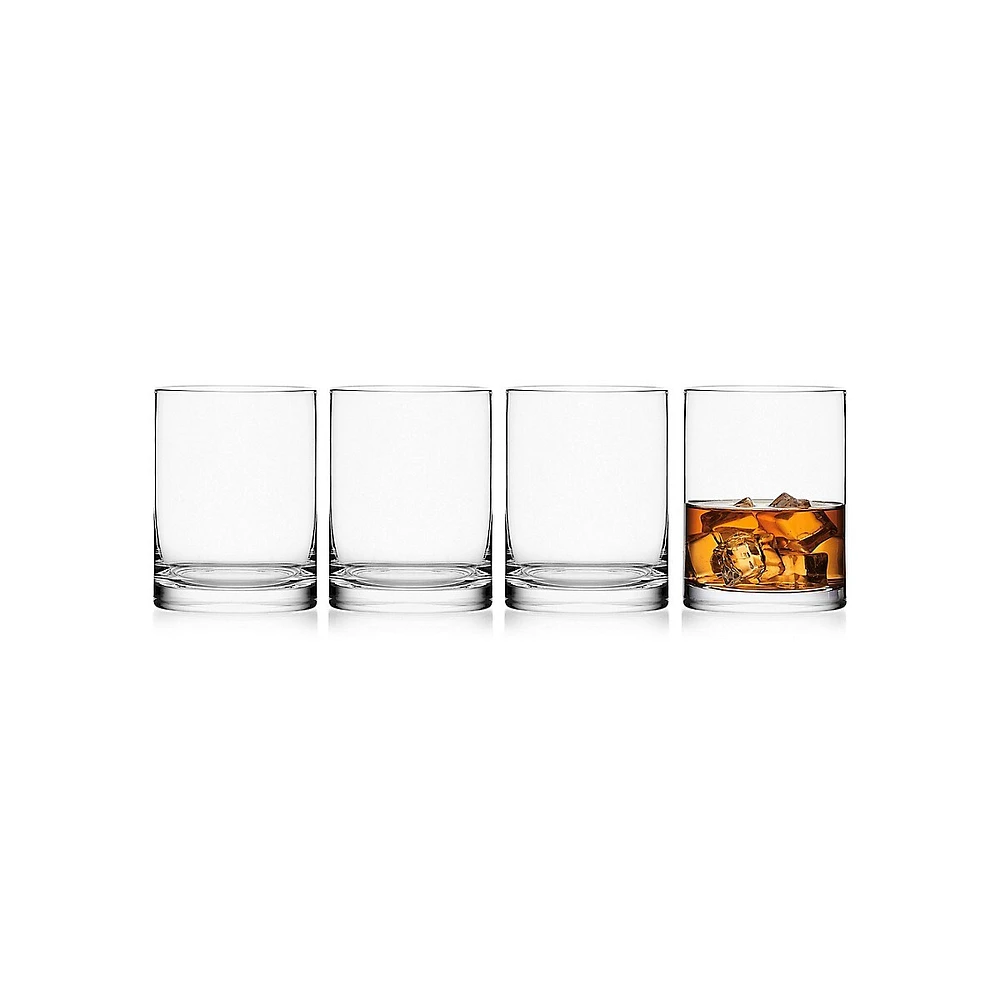 Lana 4-Piece Double Old Fashioned Glass Set