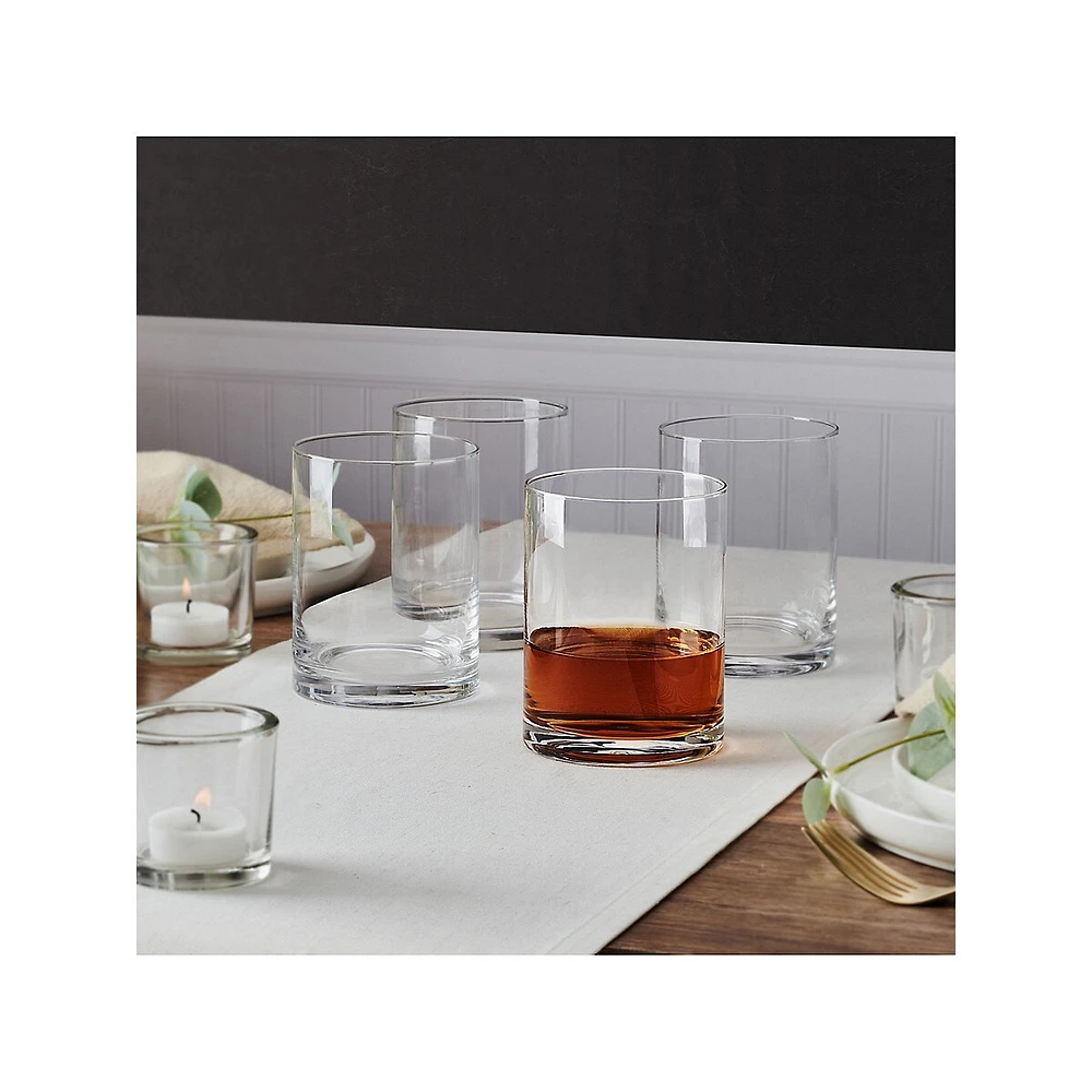 Lana 4-Piece Double Old Fashioned Glass Set