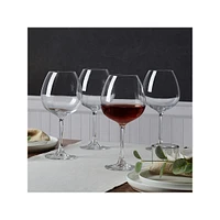 Lana 4-Piece Red Wine Balloon Glass Set