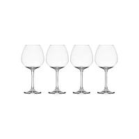 Lana 4-Piece Red Wine Balloon Glass Set