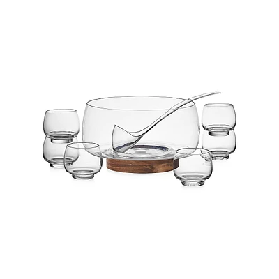 Glenwood 8-Piece Punch Bowl Set