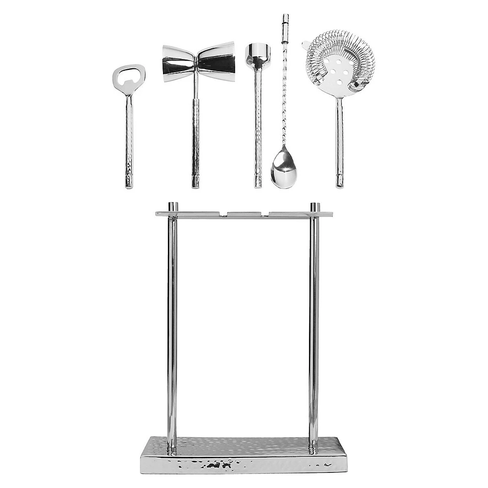 6-Piece Hammered Bar Tool Set