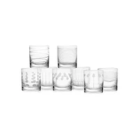 Cheers 8-Piece Double Old Fashioned Glass Set