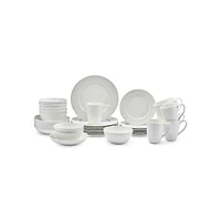 Bowen 40-Piece Bone China Dinnerware Set, Service For 8