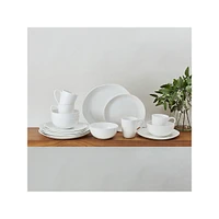 Gracyn Vegan Bone 16-Piece Dinnerware Set