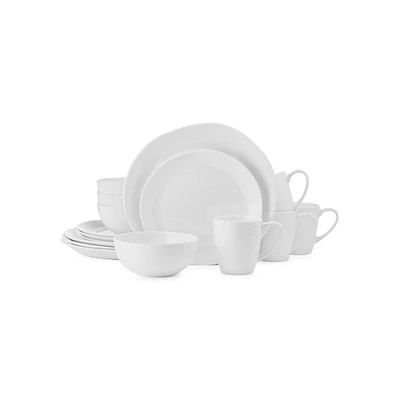 Gracyn Vegan Bone 16-Piece Dinnerware Set