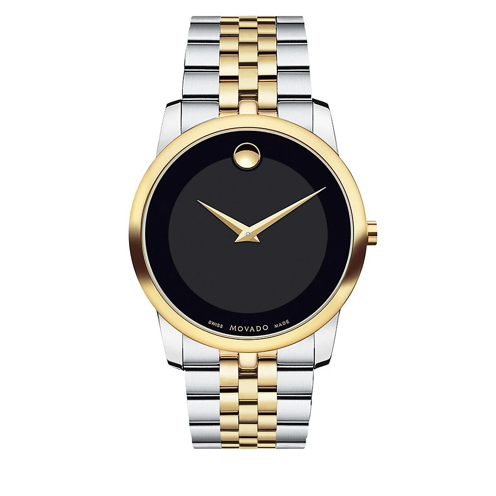 Museum Classic Two-Tone Bracelet Watch