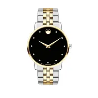 Museum Classic Stainless Steel Two-Tone Analog Watch