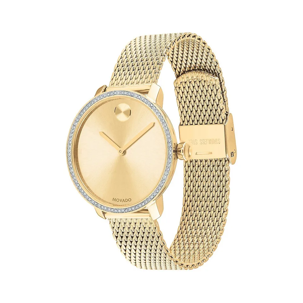 Stainless Steel Mesh Bracelet Watch