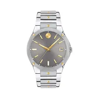 Stainless Steel & Yellow Gold PVD Bracelet Watch​ 0607514