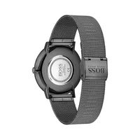 Skyliner Stainless Steel Mesh Bracelet Watch