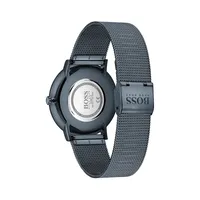 Skyliner Stainless Steel Mesh Bracelet Watch