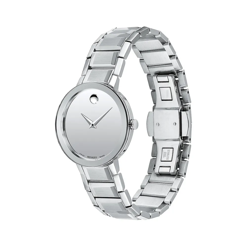 Montre-bracelet en acier inoxydable Sapphire - 0607547