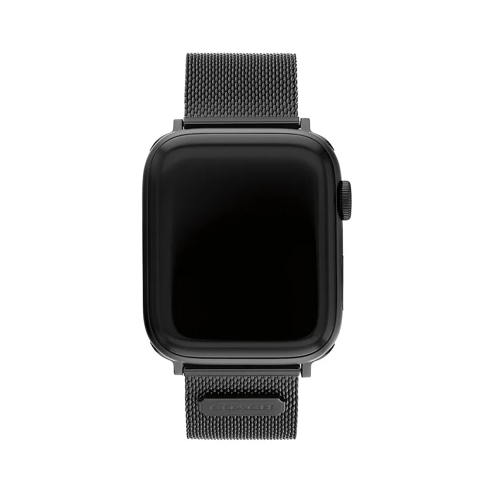 Black Ionic Mesh Bracelet For Apple Watch - 22MM 14700062