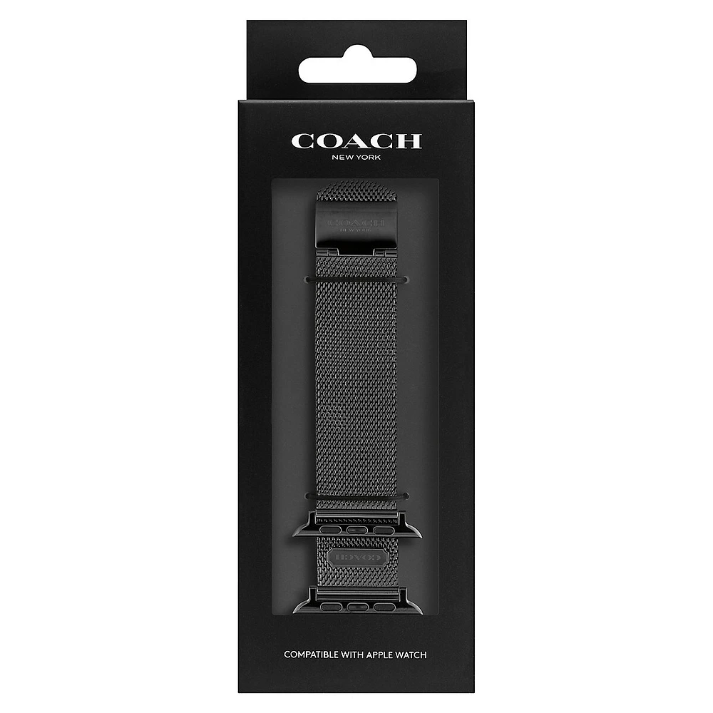 Black Ionic Mesh Bracelet For Apple Watch - 22MM 14700062