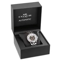 Harrison Automatic Stainless Steel Bracelet Watch 14602568