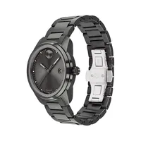 Verso Quartz Ionic-Plated Gunmetal Watch 3600735