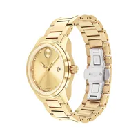 Verso Quartz Ionic Gold Plated Watch 3600735
