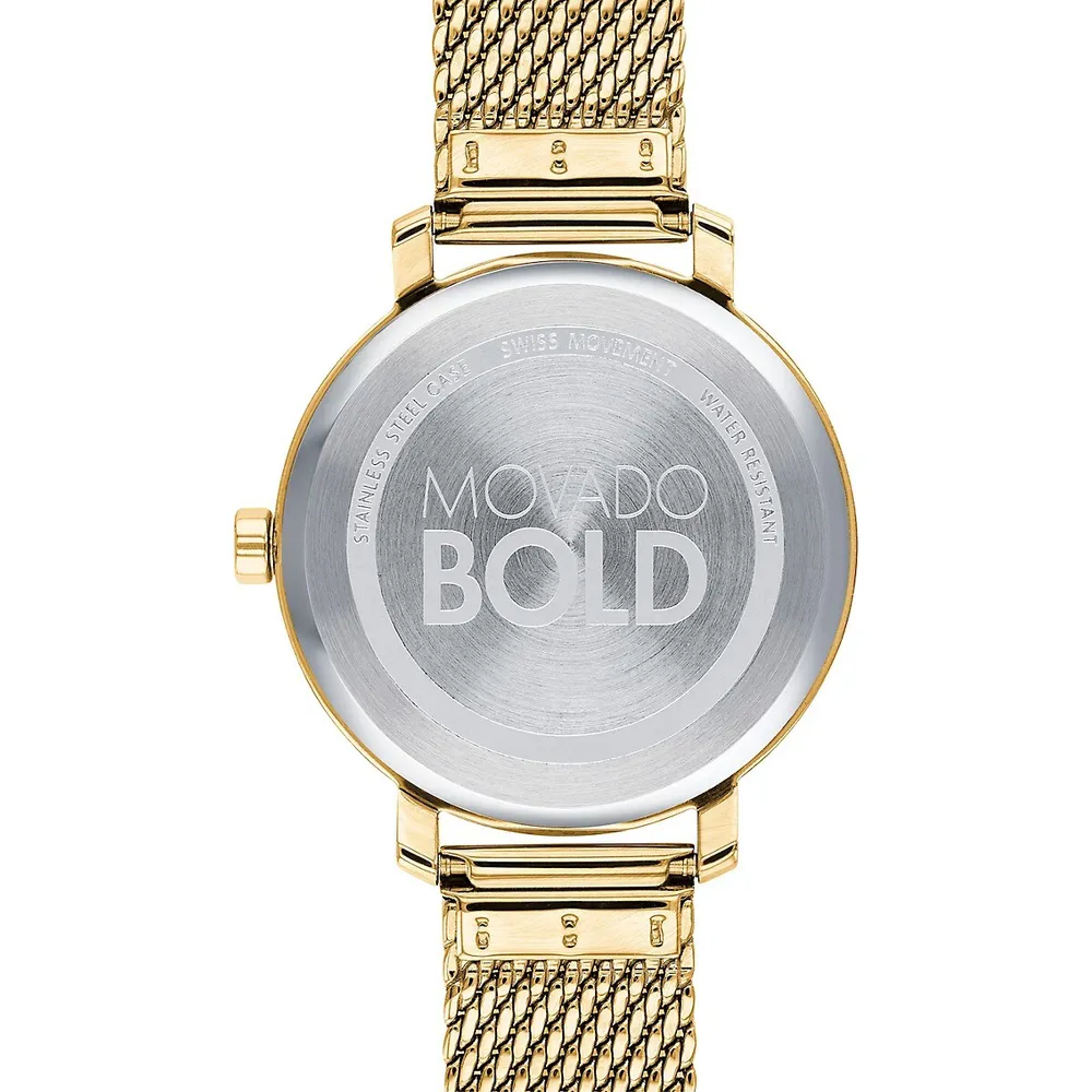 Stainless Steel Mesh Bracelet Watch