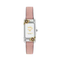 Cadie Blush Leather Strap Watch 14504037