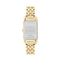 Cadie Goldplated Stailnless Steel Bracelet Watch 14504042