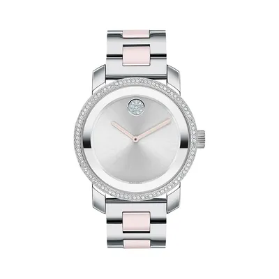 Ceramic Stainless Steel Bracelet Watch 3600784