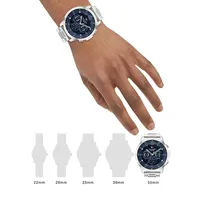 Blue Dial & Stainless Steel Multi-Function Bracelet Watch 1710492