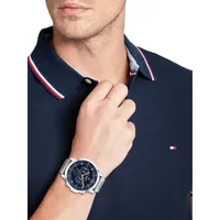 Blue Dial & Stainless Steel Multi-Function Bracelet Watch 1710492