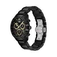 Montre-bracelet en acier à placage ionique noir Bold Verso 3600906