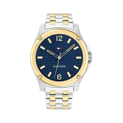 Two-Tone Stainless Steel Bracelet Watch 1710507