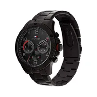 Black PVD Bracelet Multifunction Watch 1792030